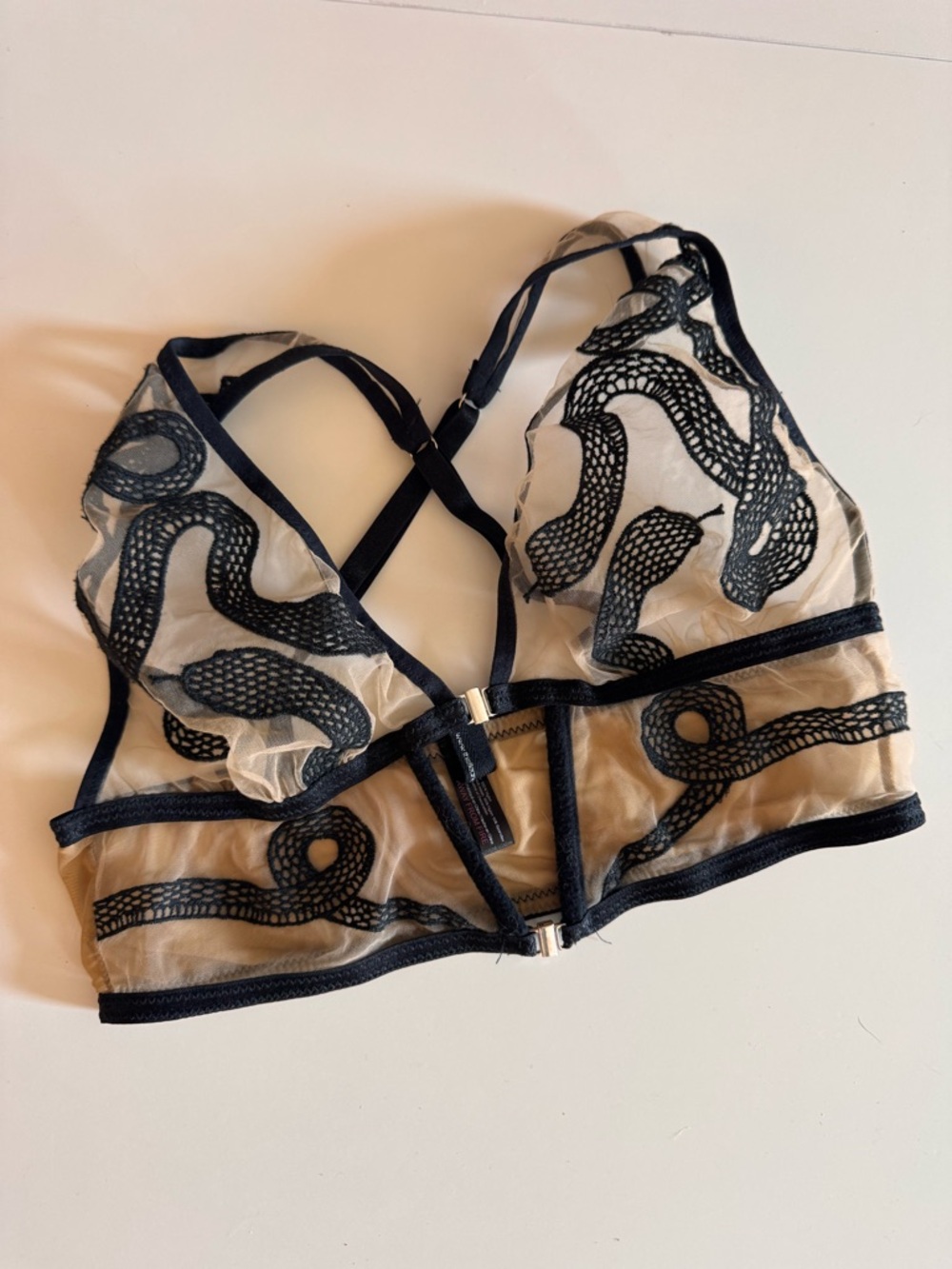 Thistle and Spire Medusa snake Bralette and matching thong set - Picture 3 of 8